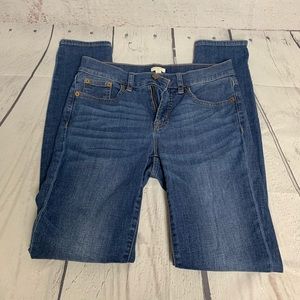 J crew high rise skinny jeans
